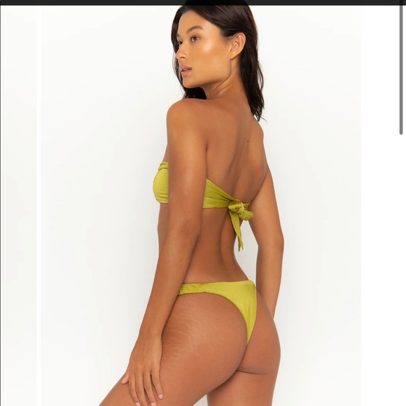Sommer Swim green bikini - BOTTOMS ONLY - Picture 7 of 8
